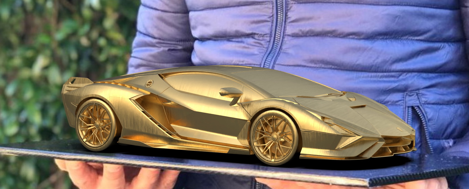 Lamborghini Sian - Gold